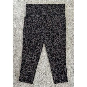 Athleta Salutation Stash Pocket Gravel Tights Womens 1X Printed Cropped